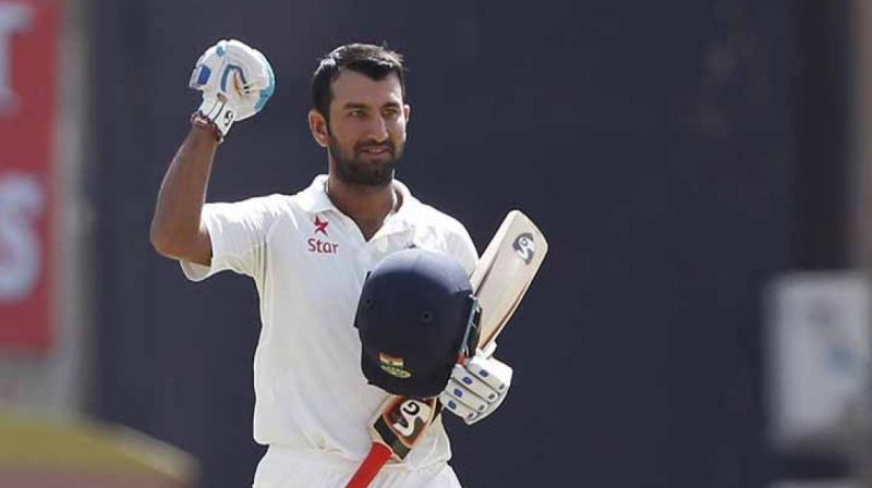 \Its an honour for me to play for the same county as Yuvraj Singh and Sachin Tendulkar and each time Ive played county cricket it has improved me as a player,\ said Cheteshwar Pujara. (Photo: BCCI)