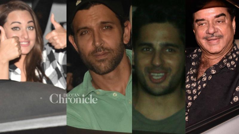 Sonakshi-Sidharth starrer Ittefaq sees host of Bollywood stars at the screening