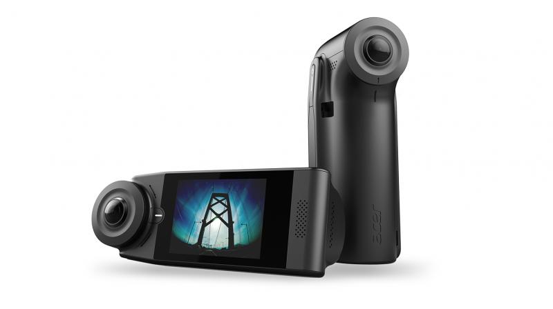 The Acer Holo360 is powered by the Qualcomm Connected Camera Platform with a Qualcomm Snapdragon 625 mobile processor.