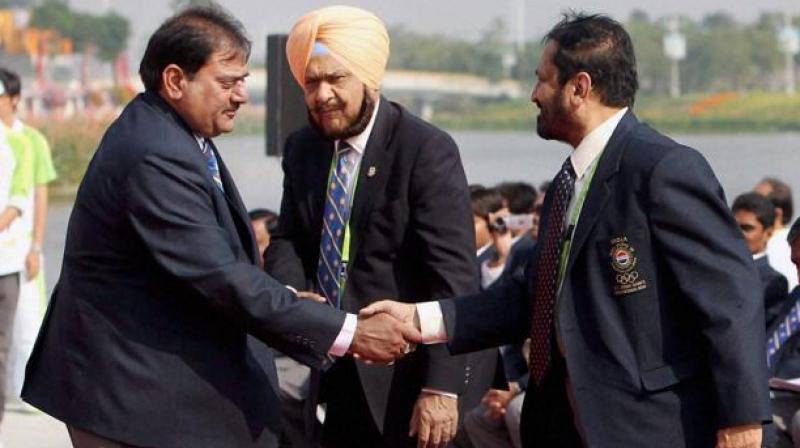 Scam-tainted Suresh Kalmadi and Abhay Chautala were elevated to life president position by IOA. (Photo: PTI)