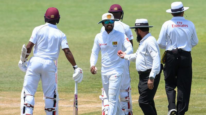 Chandimal, 28, was charged on Sunday with a breach of the article 2.2.9 of the ICC Code of Conduct which deals with unfair altering of the condition of the ball. (Photo: AFP)