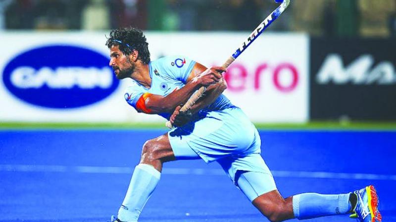 Rupinder Pal Singh scored two goals in Indias 4-2 victory over New Zealand in Bengaluru on Thursday.