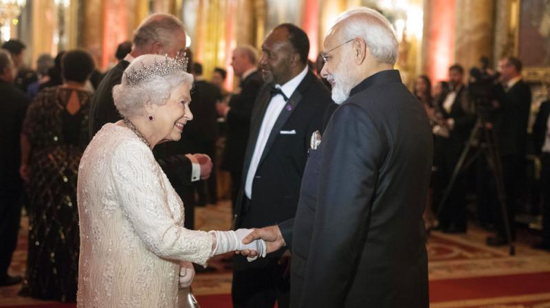 In Photos: Representatives from Commonwealth nations arrive for Queens Dinner