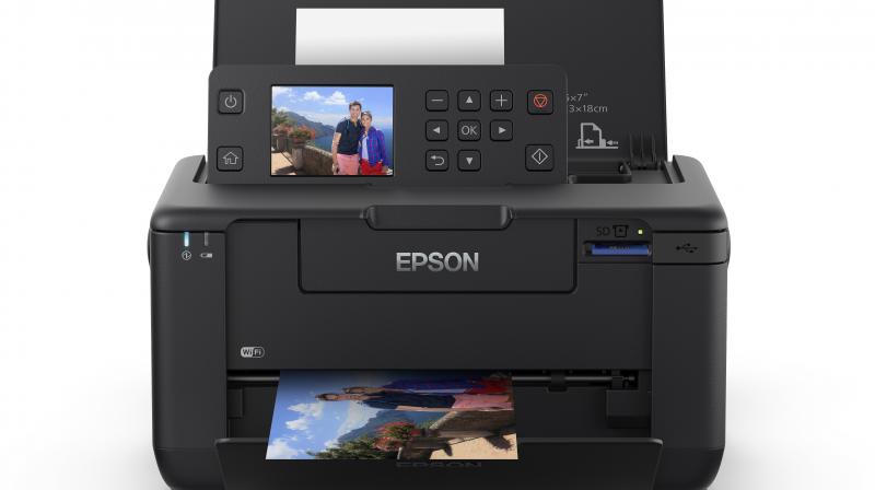 The printer consists of a 2.7  LCD screen and supports connectivity with an SD Card.