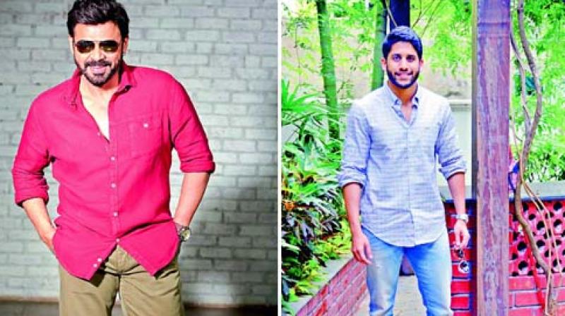 Venkatesha and Naga Chaitanya