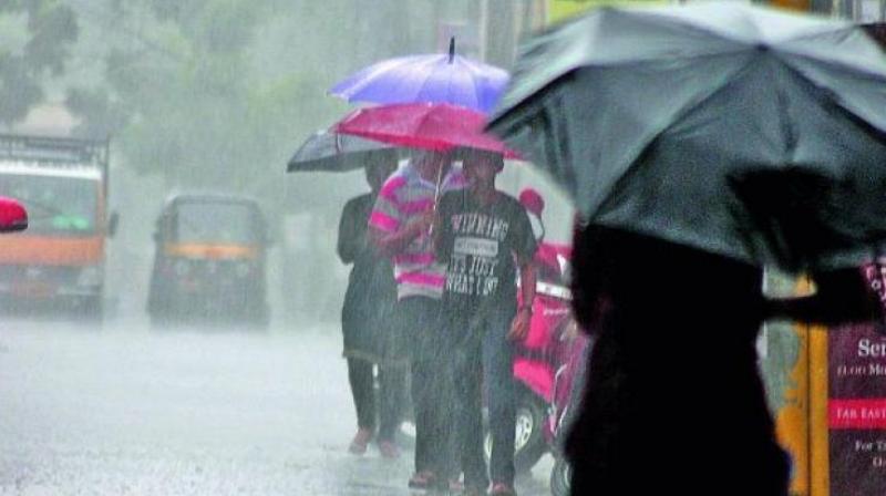 According to the report. the amount of rainfall received by the state since the beginning of the monsoon was 545 mm against the normal of 613.5 mm. (Representational image)