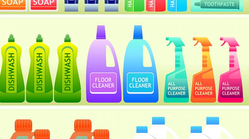 Cleaning products can protect you from harmful chemicals. (Photo: Pixabay)