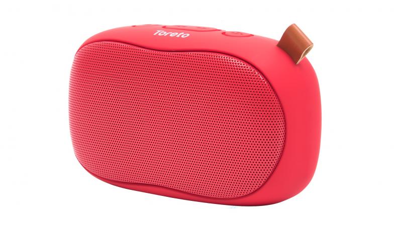 The newly launched speaker is available in four colour variants  Red, Green, Black and Gold.