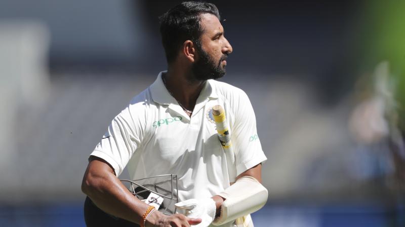 Pujara consumed 319 deliveries for his 106-run knock as none of Indias top five batsmen scored at a strike rate of more than 50. (Photo: AP)