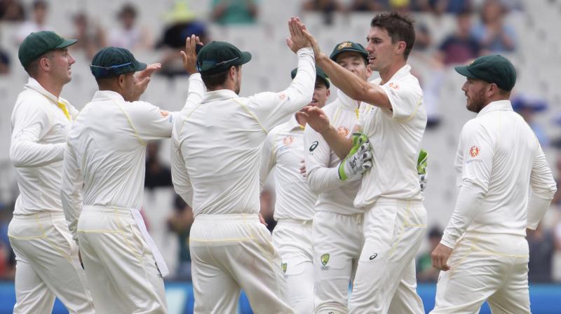 At stumps, the visitors had a formidable 346 cushion with five wickets left and two days to play as they inch closer to a first ever series win Down Under. (Photo: AP)