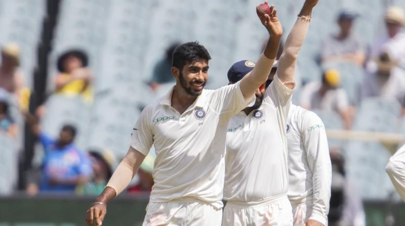 Bumrahs exploits helped India bowl out Australia for a meagre 151 in the first innings on the third day of the Boxing Day Test. (Photo: AP)
