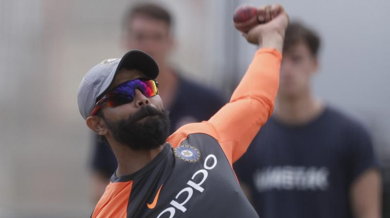 Jadeja impressed on Day Four of Indias ongoing third Test against Australia where he picked up three wickets with an economy rate of 2.56.(Photo: AP)