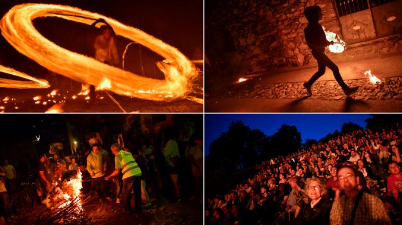 Spain welcomes summer with ancient rituals