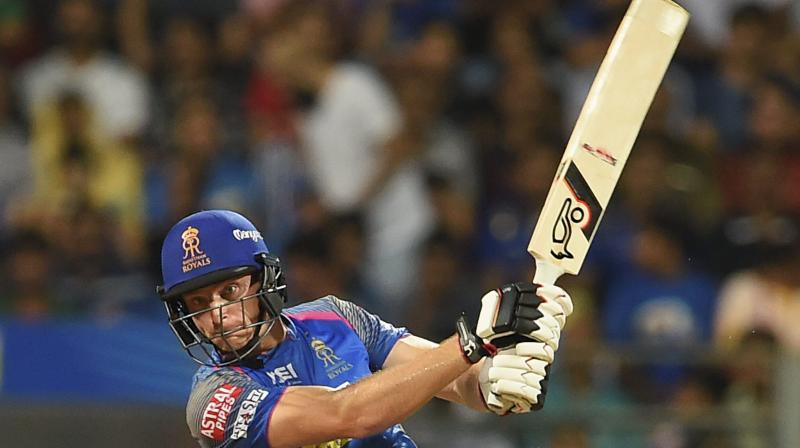 The Englishman notched his fifth consecutive fifty on the trot as Rajasthan secured a comprehensive seven-wicket victory over Mumbai. (Photo: PTI)