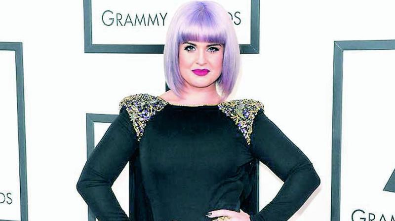 A file picture of Kelly Osbourne used for representational purposes only. The Hollywood star has sported the holographic hair trend in the past.