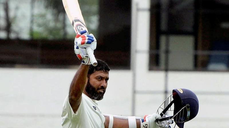 Continuing with his rich vein of form, the right-hand batsman played an impressive knock of 153 off 284 balls runs in the first innings of the ongoing match, taking his team to a 400-plus total. (Photo: PTI)