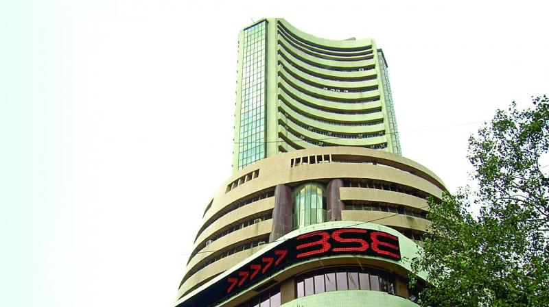 The Sensex soared 278.18 points or 0.90 per cent to close the session at 31,028.21 while the Nifty zoomed past the 9,600 level mark in the intra-day trade before ending the day at 9595.10, up 85.35 points or 0.90 per cent.