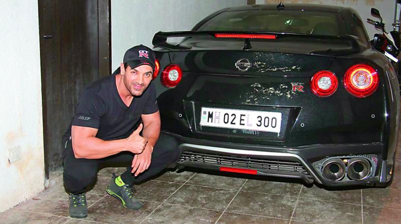Known for his penchant for bikes, this time actor John Abraham has treated himself to a supercar.