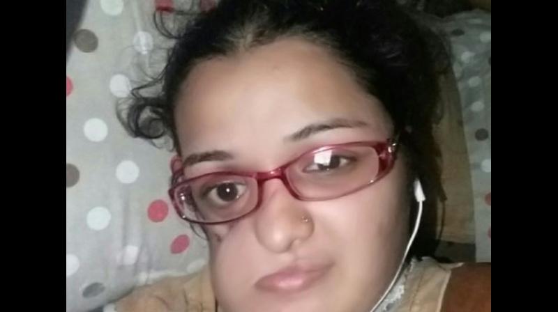Pakistan girl Faiza affected with Ameloblastoma, an oral tumour which is aggressive in nature, tweeted External Affairs Minister Sushma Swaraj to grant her visa for treatment in India. (Photo: Twitter | @FaizaTanveer8)