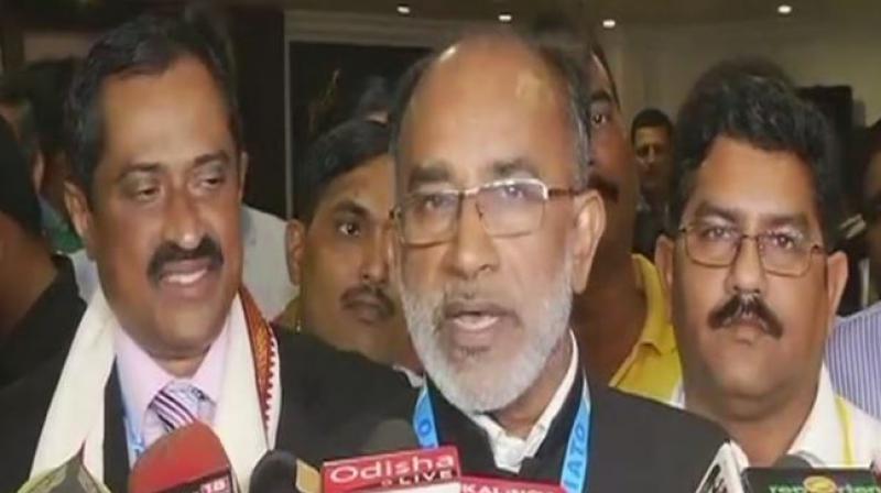 Union minister for Tourism KJ Alphons has advised visitors to \eat beef in their own country\ before travelling to India. (Photo: ANI | Twitter)