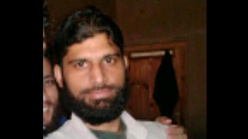 Lashkar commander Abu Ismail gunned down by Security forces in Nowgam. (Photo: J&K Police)