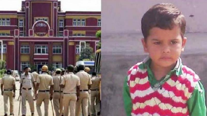 Pradyuman Thakur, a student of Class 2 in Ryan International School of Bhondsi campus, was found in a pool of blood inside the toilet of the school. (Photo: PTI)