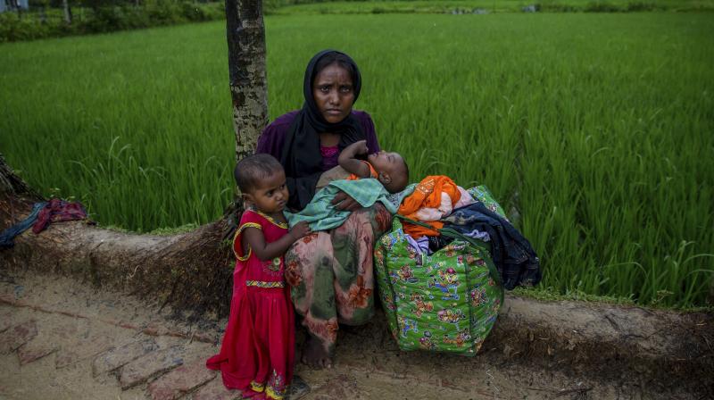 The Centre said some Rohingyas were indulging in illegal /anti national activities i.e. mobilisation of funds through hundi/hawala channels, procuring fake Indian identities for other Rohingyas and also indulging in human trafficking. (Photo: AP)