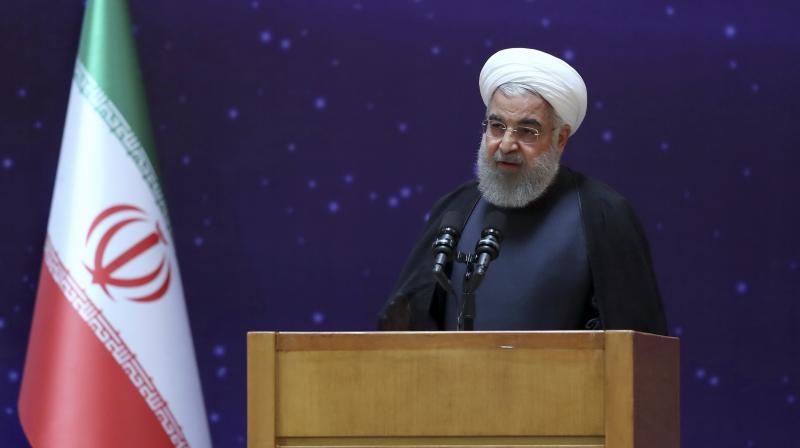 Hassan Rouhani said his government intended to prevent instability in the foreign exchange market after a possible Washington exit from the nuclear accord