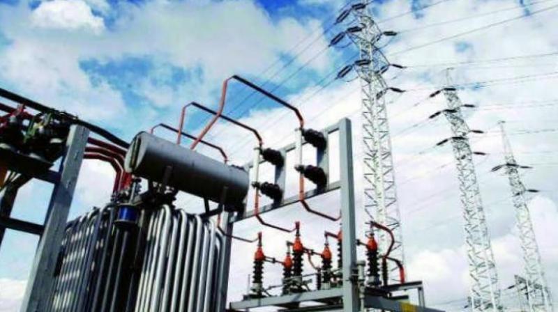 Three districts of North Andhra have suffered complete power cut for several hours due to the blast of APTranscos transformer beside Power Grid substation at Vizag Steel Plant on Tuesday evening.