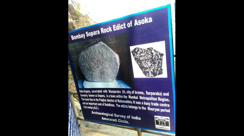 Archaeologist said that the Mauryan king Ashoka preferred to speak directly to people through these rock edicts. (Photo: DC)