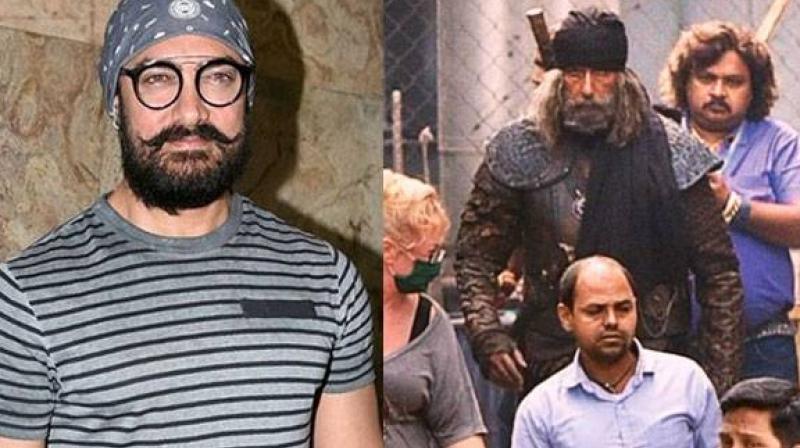 The Rajasthan schedule of Thugs of Hindostan has finally begun.