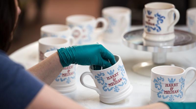 British pottery produces adorable royal wedding mugs