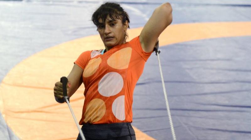 Vinesh Phogat is a bit amused to find the kind of frenzy that the Khan starrer Dangal has created. (Photo: AFP)