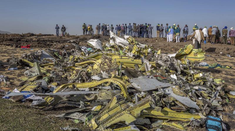All on board the Boeing 737 MAX 8 died. (Photo:AFP)