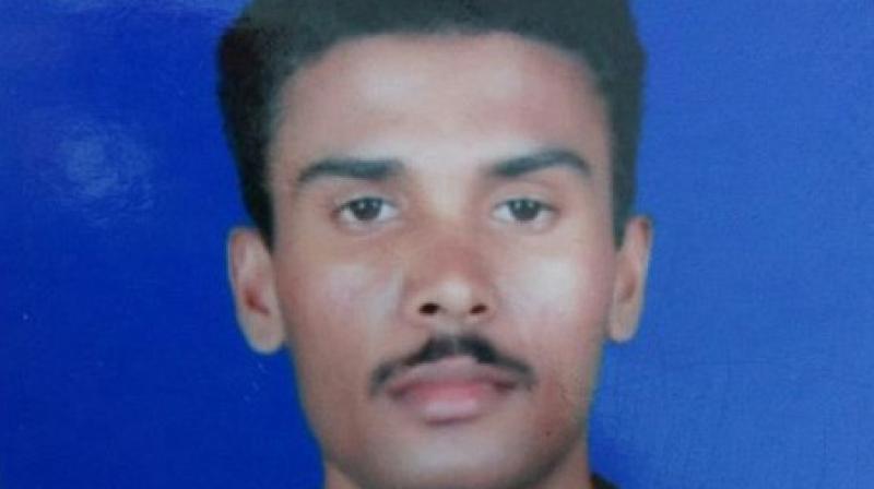The police personnel identified as Arul Raj, shot himself dead while he was on his guarding duty at the late Tamil Nadu Chief Minister J Jayalalithaas memorial. (Photo: ANI)