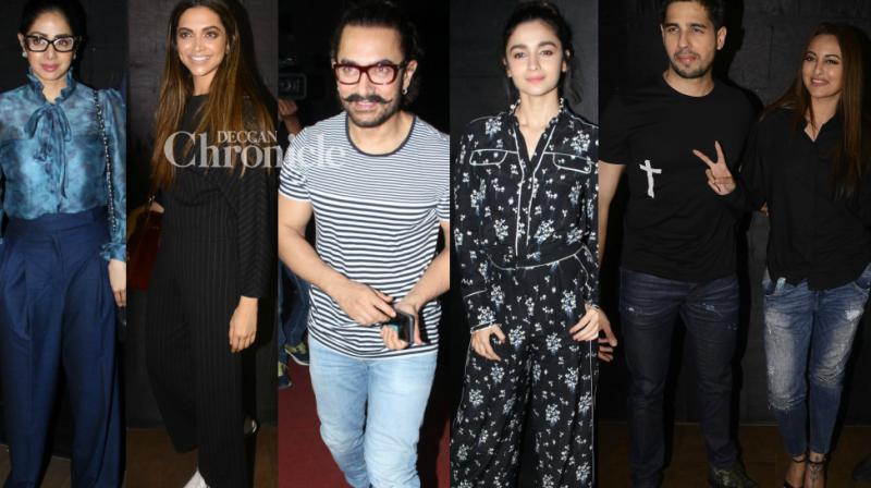 Aamir Khan brings stars galore together on one platform for Secret Superstar