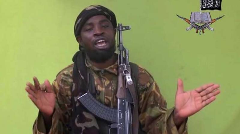 This file photo taken from video by Nigerias Boko Haram terrorist network, shows their leader Abubakar Shekau speaking to the camera. (Photo: AP)