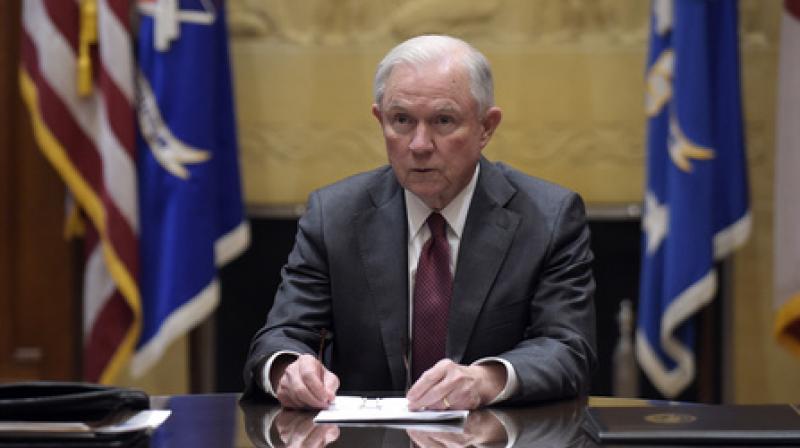 The Justice Department said on Wednesday night, March 1, 2017, that the two conversations took place in 2016 when Sessions was a senator. (Photo: AP)