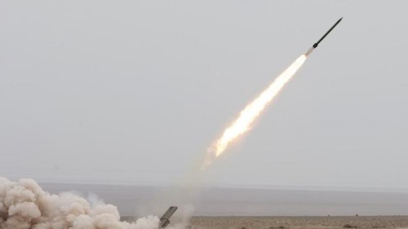 Iranian naval missile. ( Photo: AP)