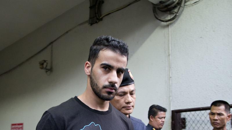 Thai prosecutors on Monday submitted a request to a court to withdraw the case to extradite al-Araibi to Bahrain, where he faces a 10-year prison sentence for an arson attack that damaged a police station. (Photo: AP)