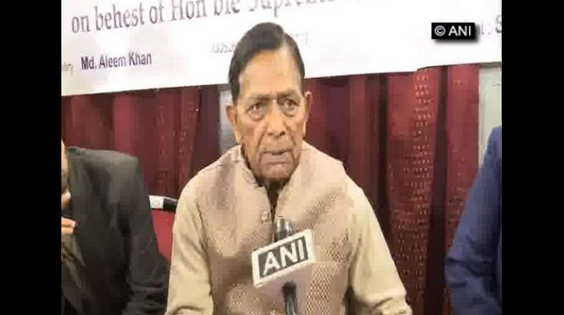 With the Supreme Court set to pass an order on March 5 on whether the Ram Janmabhoomi-Babri Masjid land dispute case should be sent for mediation, Haji Mehboob, a petitioner, has accused Vishva Hindu Parishad (VHP) of not wanting to settle the issue and keep it on for its own benefits. (Photo: ANI)