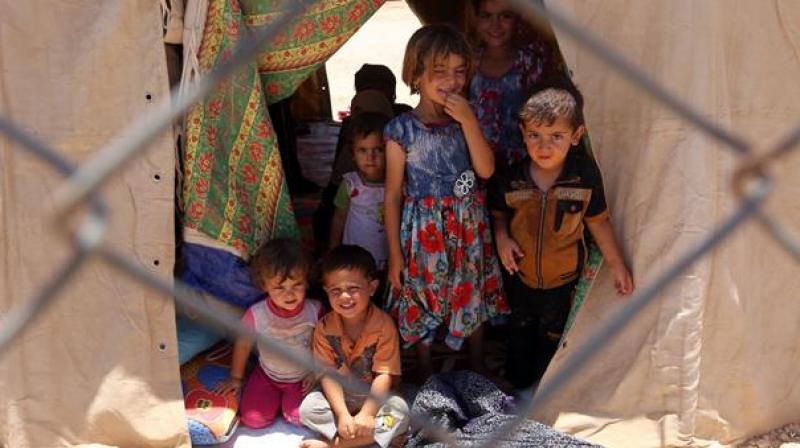 Children make up half the Iraqi population and a similar proportion of those displaced from Mosul. (Photo: Representational Image/AFP)