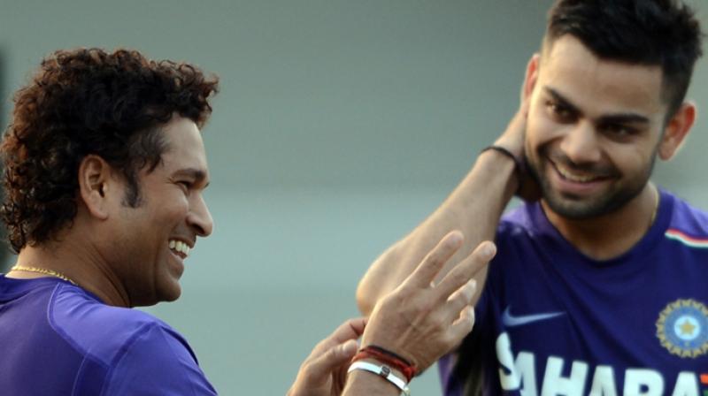 Virat Kohli said he spoke to Sachin Tendulkar and attributed some of the turn-around in his form to what the former India captain had to say. (Photo: AFP)