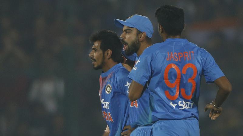 India lost the first T20I in Kanpur by seven wickets. (Photo: PTI)