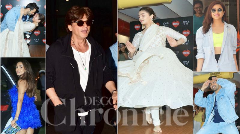 PHOTOS: SRK, Varun-Alia, Malaika and others spotted in the city PHOTOS: SRK, Varun-Alia, Malaika and others spotted in the city