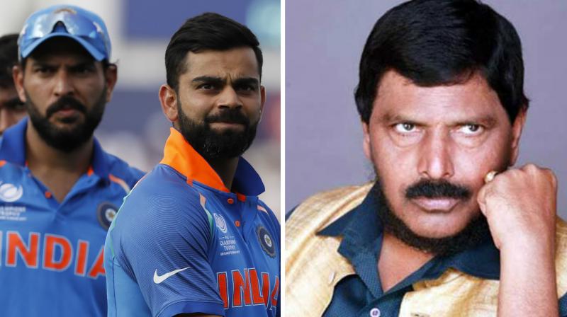 \How could the cricketers, who played so well in the entire tournament, did not perform in the final match (in London on June 18)?\ the RPI(A) leader Ramdas Athawale asked. (Photo: AP / PTI)