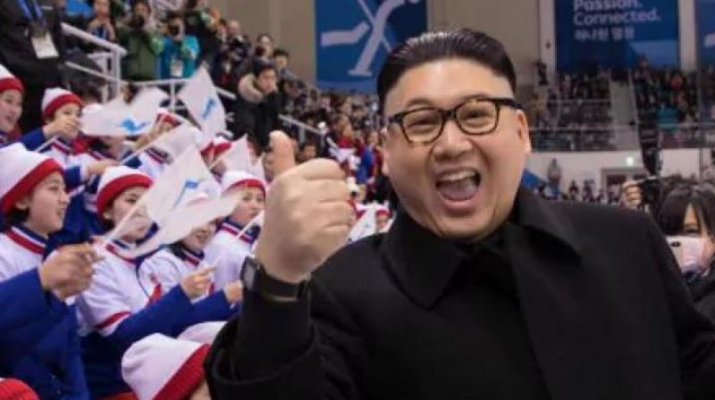 The Australian-Chinese man posing as the North Korean leader calls himself only Howard X and said he was appearing to wish success for a summit between Kim and US President Donald Trump. (Photo: AFP)