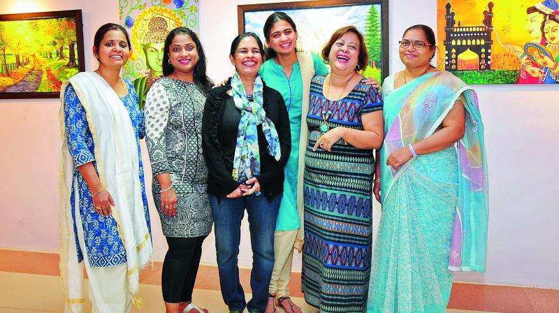 Poornima, Bindiya, Anita, Madhuri, Ashuma and Madhavi