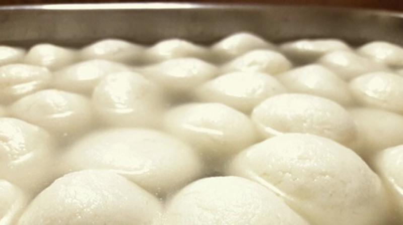 Rasogolla which was claimed to be invented in Orissa, is actually pahala rasogolla. (Photo: Reetam Baral)