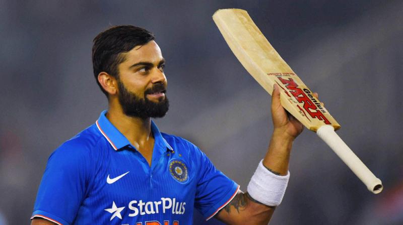 Virat Kohli struck an unbeaten 154 to power India to a seven-wicket win over New Zealand in Mohali. (Photo: PTI)